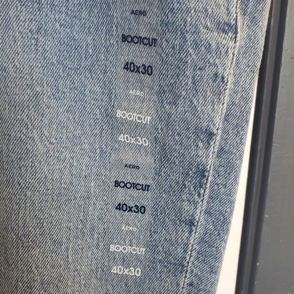 Aeropostale Men's Bootcut Stretch Jeans - Sz 40x30 - Picture 3 of 6